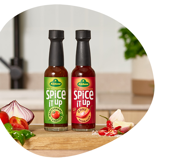 Spice it up Chili Knoblauch und Spice it up Mediterrane Kräuter.